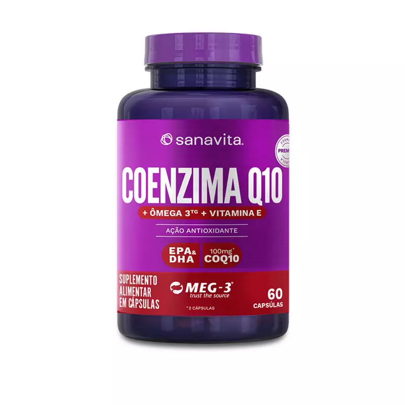 Coenzima Q10 60 Caps - Sanavta