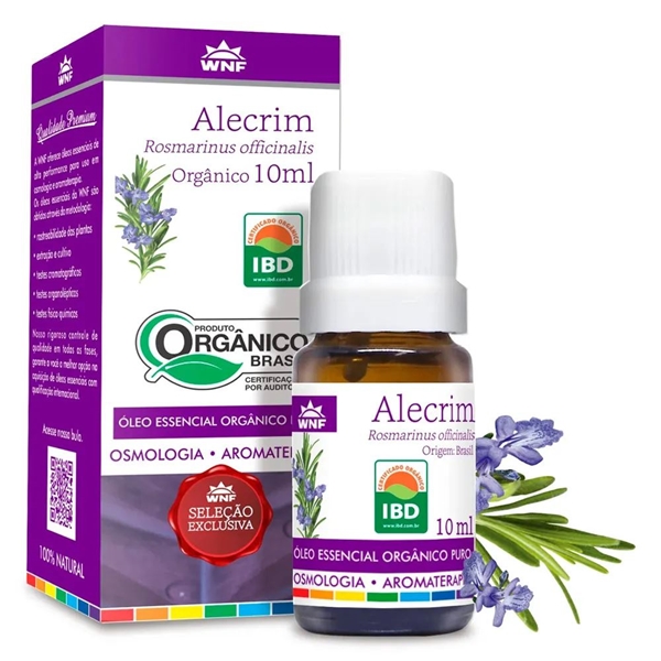 Óleo Essencial Alecrim 10ml - WNF