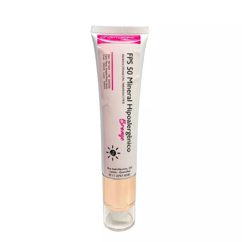  Protetor Solar Mineral Fps 50 - Pharmacea - Bronze