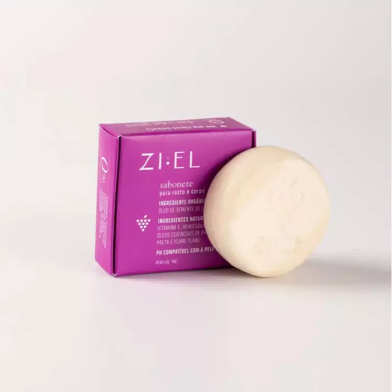 Sabonete facial: Linha Uva - Ziel