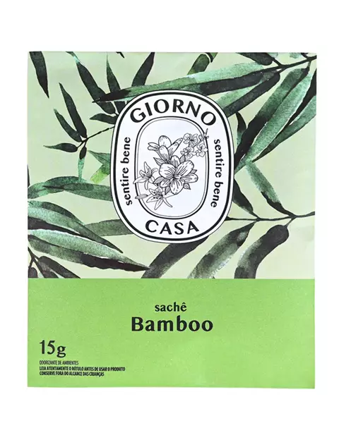 Sachê perfumado Bamboo 15g - Giorno