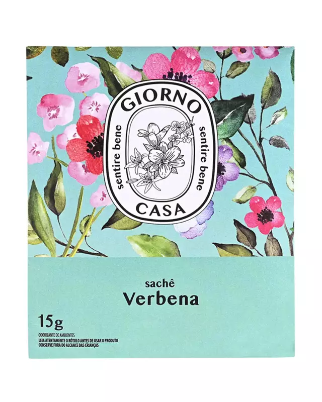 Sachê perfumado Verbena 15g - Giorno