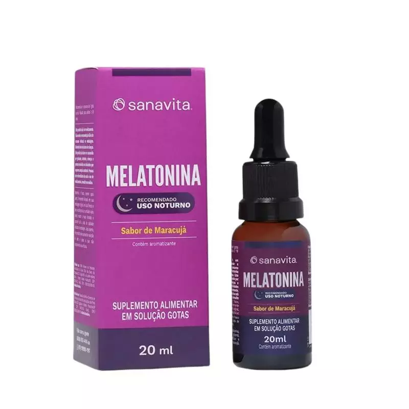 Melatonina em Gotas - Sanavita