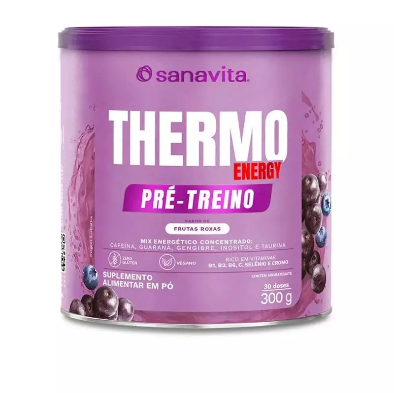 Thermo Energy Frutas Roxas - Sanavita