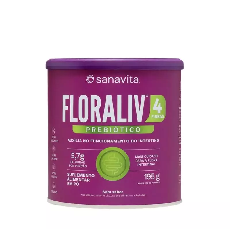 Floraliv 4 Fibras - Sanavita
