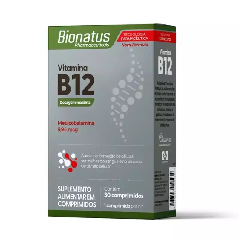 Vitamina B12 30Caps - Bionatus