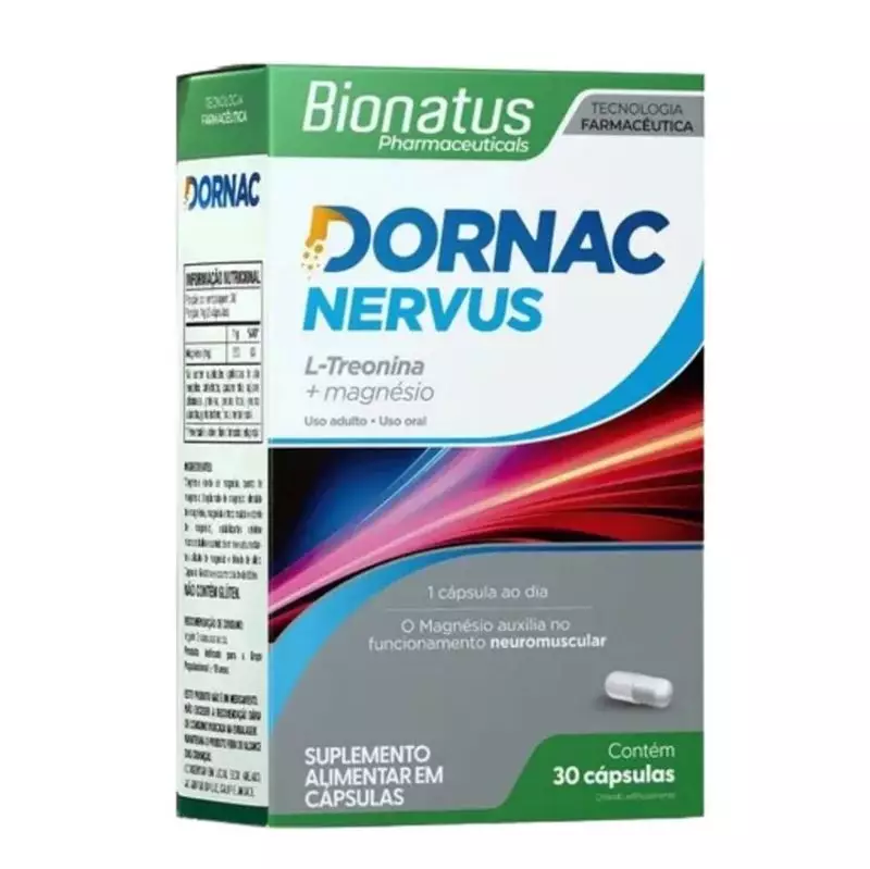 Dornac Nervus Magnésio+ L-treonina - Bionatus