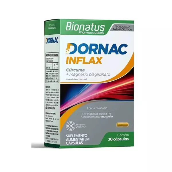 Dornac Inflax 30 Caps - Bionatus