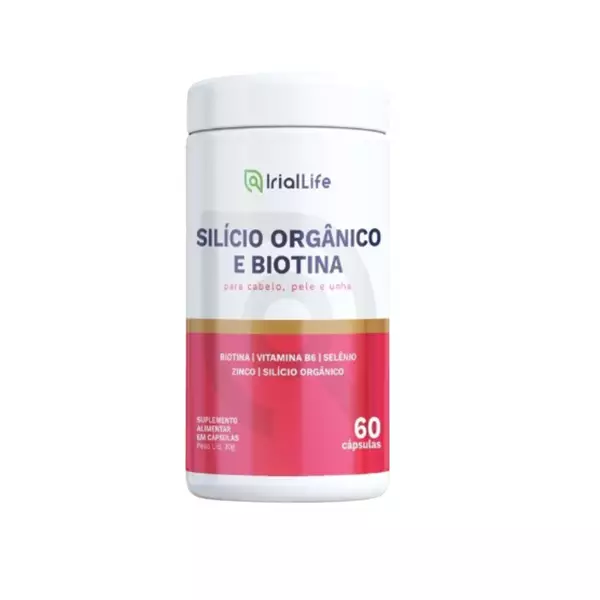 Silicio Orgânico e Biotina 60 Caps - IrialLife