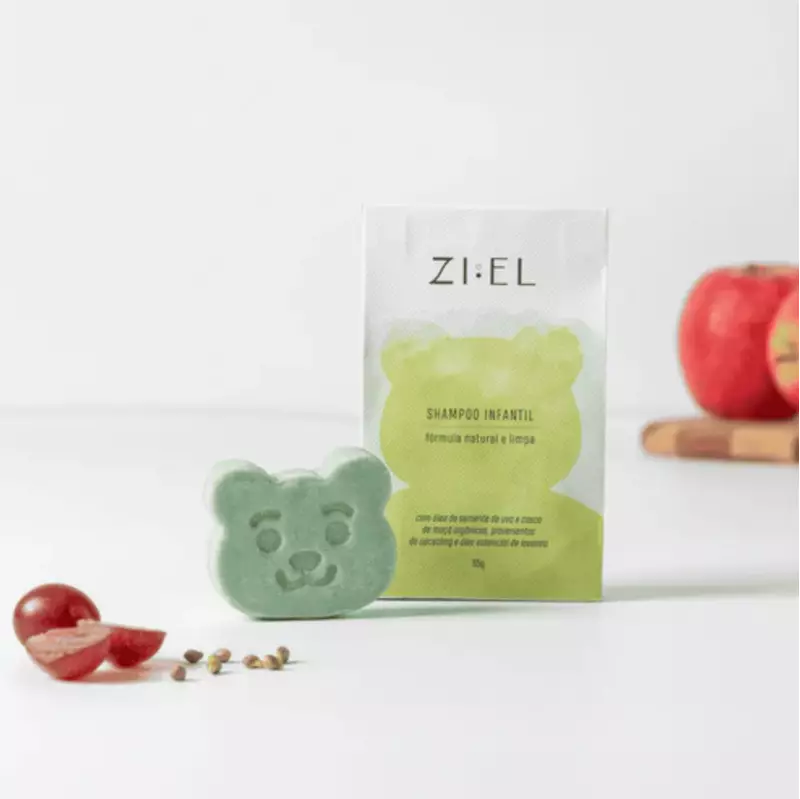 Shampoo em Barra: Infantil - Ziel