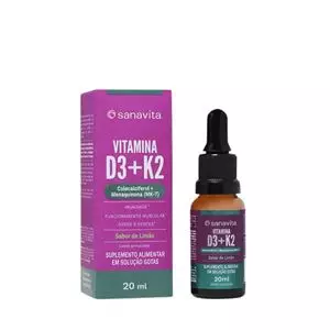 Vitamina D3 + K2 - Sanavita