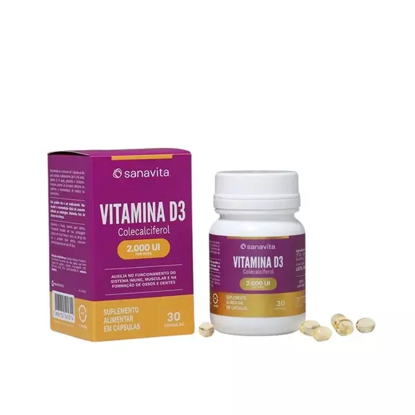 Vitamina D3 - Sanavita