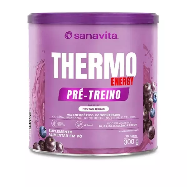 Thermo Energy Frutas Roxas - Sanavita
