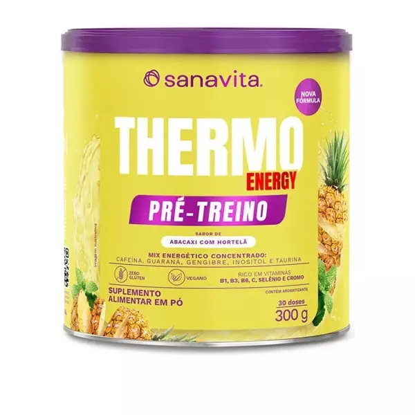 Thermo Energy Abacaxi Com Hortelã - Sanavita