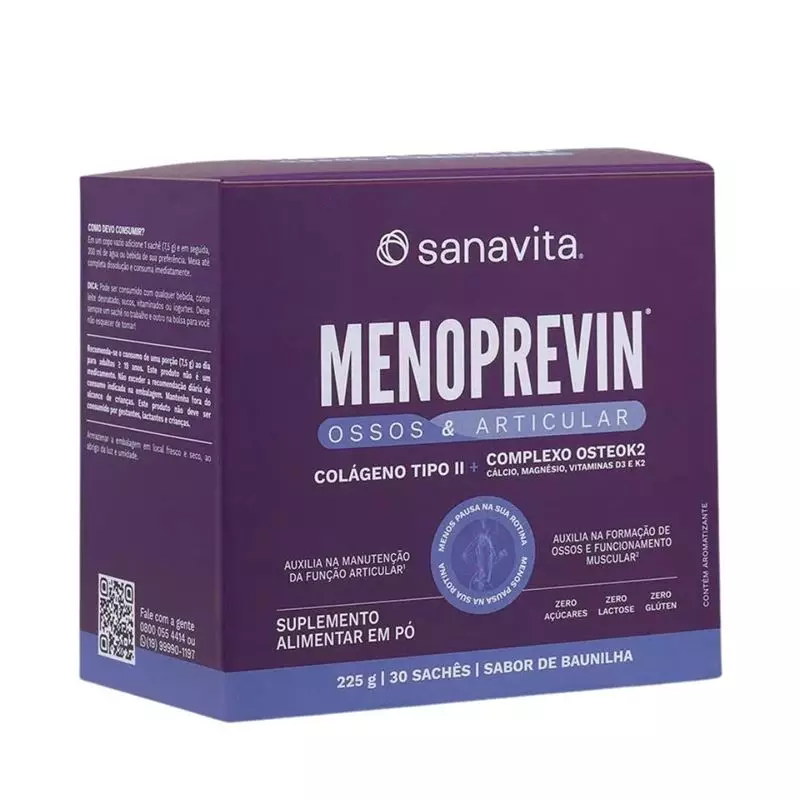 Menoprevin Ossos & Articular - Sanavita