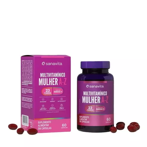 Multivitamínico Mulher A-Z - Sanavita