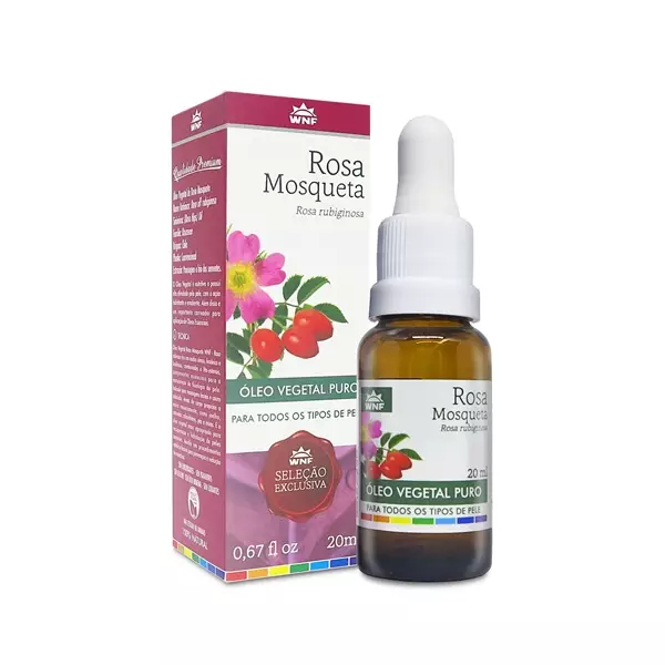 Óleo Vegetal Rosa Mosqueta 20Ml - WNF