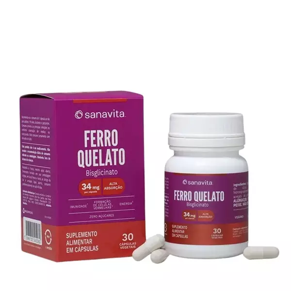 Ferro Quelato - Sanavita