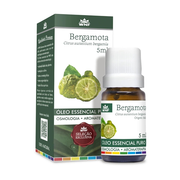 Óleo Essencial Bergamota 5ml - WNF