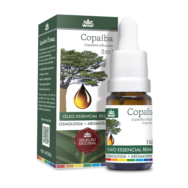 Óleo Essencial Copaíba 5Ml - WNF