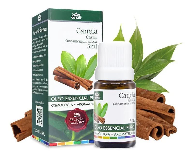 Óleo Essencial Canela Cassia 5Ml - WNF