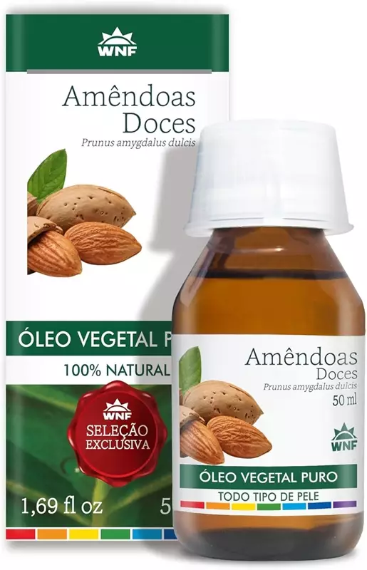 Óleo Vegetal Amêndoas Doce 5Ml - WNF 