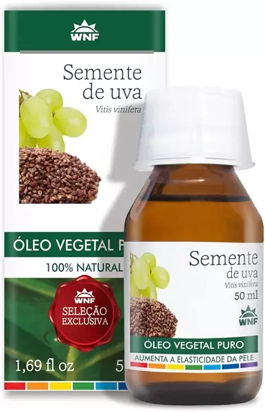 Óleo Vegetal Semente de Uva 5Ml - WNF