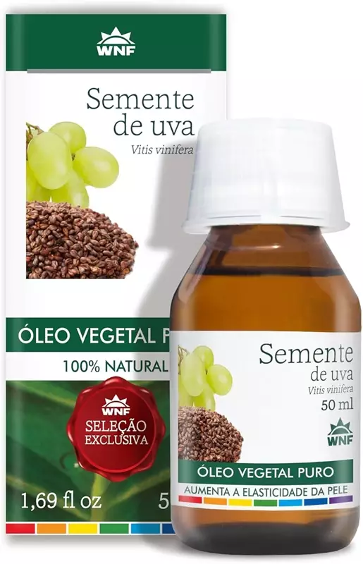 Óleo Vegetal Semente de Uva 5Ml - WNF