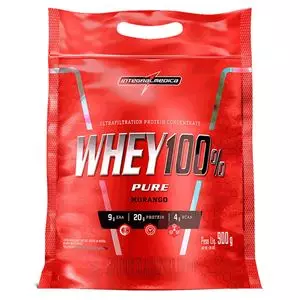 Whey 100% Pure Morango  Integralmedica