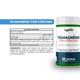 TriMagnésio com Cúrcuma 60 Cáps - Ayeko