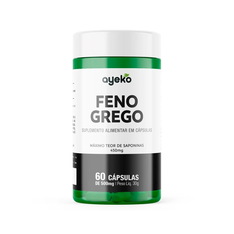 Feno Grego 450mg/ 60caps - Ayeko