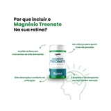 Magnésio Treonato  60Cáps - Ayeko