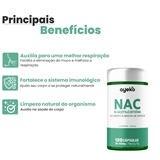 Nac N-acetilcisteína 600mg/120 Caps - Ayeko 