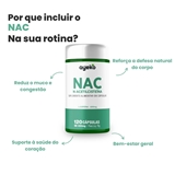 Nac N-acetilcisteína 600mg/120 Caps - Ayeko 