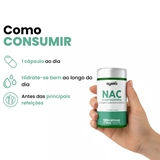 Nac N-acetilcisteína 600mg/120 Caps - Ayeko 